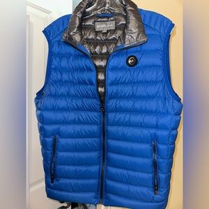 Michael Kors Down Puffer Vest Blue